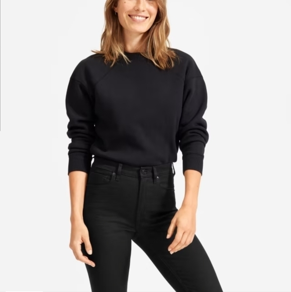 NWT Everlane The high rise skinny Jean in black ankle size 23 tall - Picture 6 of 10